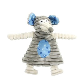 BT Bear Squeaky Dog Play Toys,Interactive Dog Chew Toy with Crinkle Paper for Small Medium Dogs,Mouse