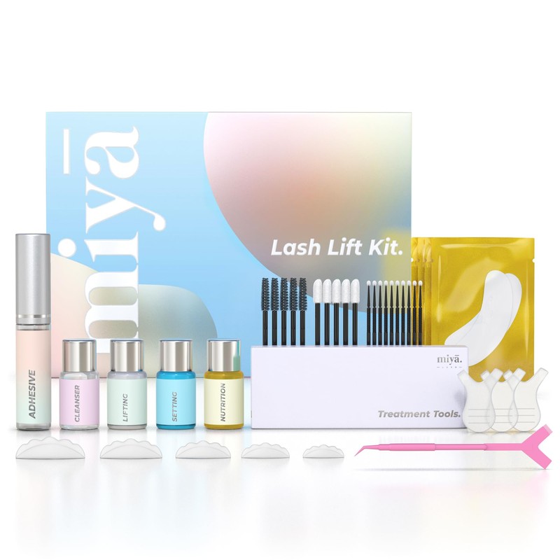 MIYA LASH Kit De Lifting Permanente De Pestañas Con Keratina