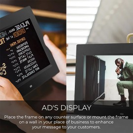 Sonicgrace 10.1-In. Non-Wi-Fi® Digital Photo Frame with Remote, SDPF10S