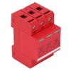 Orange Red Combiner Box Surge Protection Device Distribution Box Voltage