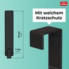MDCASA Premium Door Hooks, Door Hooks for Hanging Including Felt