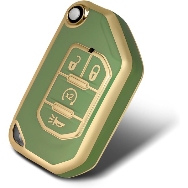 WORCAS TPU Smart Key Fob Case Protective Cover Compatible with