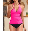 Yonique - Traje de baño de dos piezas para mujer,