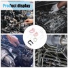 160PCS Car Fuel Line Clips, 7 Sizes Fuel Line Retainer