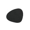 Lind DNA Nupo Glass Mats, Leather, Black, 11 x 0.2