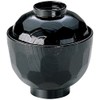 Bowl: Fukui Craft Bowl, Black, 3-190-1, Size: φ3.7 x H3.9