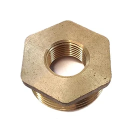 1 Inch BSP x 1/2 Inch BSP Brass Reducing Bush
