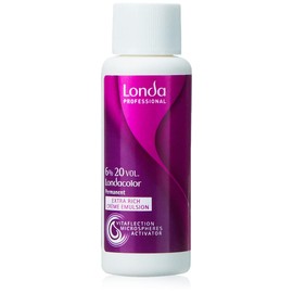Londa Oxidation Emulsion for Cream Hair Colour Oxidant Permanent 6.0% Pack of 1 x 60 ml