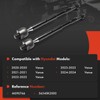 A-Premium 2 x Front Inner Tie Rod Ends, Compatible with