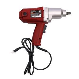 Corded Electric Impact Wrench 7.5A 1/2-Inch - MAX.230 Ft-Lbs - Heavy Duty Impact Wrench Gun with Sockets & Carrying Blow Mould Case For DIY