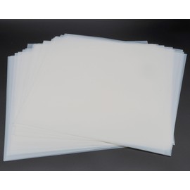 40PCS 4mil Blank Mylar Stencil Sheets,12X12 inch Milky Translucent PET Blank Stencils Sheets,Template Material for Cutting Machines, Laser Cutting, Food-Safe Craft Plastic