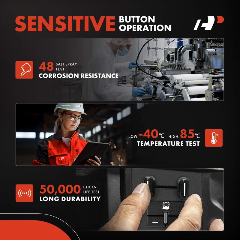 A-Premium Trailer Brake Controller Module with Switch Compatible with Ram