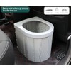 LeapLife Portable Foldable Camping Toilet for Home, Car, and Camping
