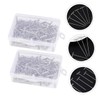Beavorty 400pcs Wig T Pin Professional Wig Fixing Needles for