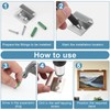 Dwsdws 8 Pcs U Shaped Brackets 10mm Inner Width Stainless