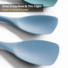 Upgrade Silicone Spatula Spoon Set,VOVOLY Heat Resistant Rubber Spoonula, Seamless