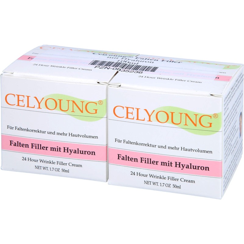 CELYOUNG Wrinkle filler with hyaluronic acid, 100 ml cream