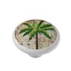 Gotham Decor Classic Palm Tree Ceramic Drawer Knob