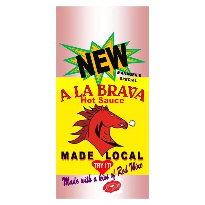 A LA BRAVA Hot Sauce Hot Sauce A LA BRAVA