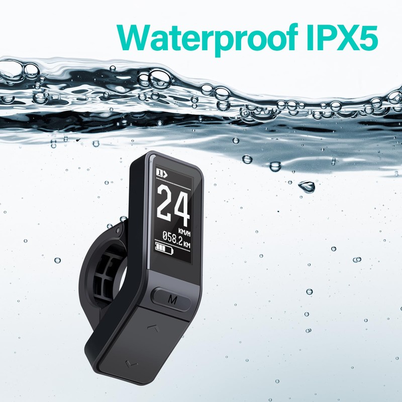 E-Mangue Ebike LCD Display SW102 for Bafang BBS01B BBS02B BBSHD