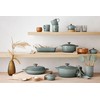 Le Creuset Silicone Craft Series Utensil Set with Stoneware Crock,