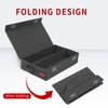 NUSWOR Stackable Tape Storage Boxes - Dust-proof Racks with Lid