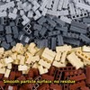WSRYLTCH Wall Classic Bricks Parts and Pieces: 340 PCS Masonry