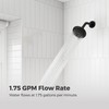 Pfister Universal Shower Head, Shower Arm Not Included, 5-Function, 1.75