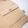 HonestBaby 2-Pack Cargo Shorts 100% Organic Cotton for Infant Baby