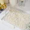 YoungJewl 1865 Pcs Pearls for Crafts,6 Sizes Mixed Ivory Fake