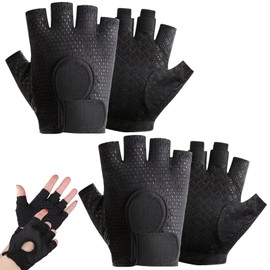 Pddenality 2 Pairs Gym Gloves Women Weight Lifting Gloves Sports Gloves Gym Gloves for Men and Women for Workout Training Ladies Gym Gloves Suitable for Weightlifting Training Pull Ups Cycling