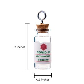 XMAS Gags - 2022 Christmas Ornaments - Covid Ornament, Vaccine Ornaments, Funny Covid Christmas Ornaments, Christmas Gag Gifts for Nurse