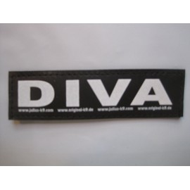 Labels Diva (Large) Package of 2 Julius-K9 for K-9 Harnesses