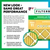 Filterbuy 16.5x21x2 Air Filter MERV 11 Allergen Defense (3-Pack), Pleated