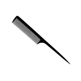 Portable Small Comb Plastic Tail Comb Cutting Comb Hair Brush 1P / 휴대용 쪽빗 플라스틱 꼬리빗 커트 빗 헤어 브러쉬 1P