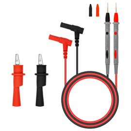 Test Leads for Multimeter Test Probes with Alligator Clips Multimeter Cable for Household Appliances Coccodrillo Industrial Electronic Prova by Multimeter