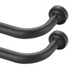Lwiiom 2 Pack Wrap Around Curtain Rod for Windows 28