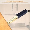 Shinekoo Door Gap Measuring Tool,1-15mm Feeler Gauges House Engineering Inspection