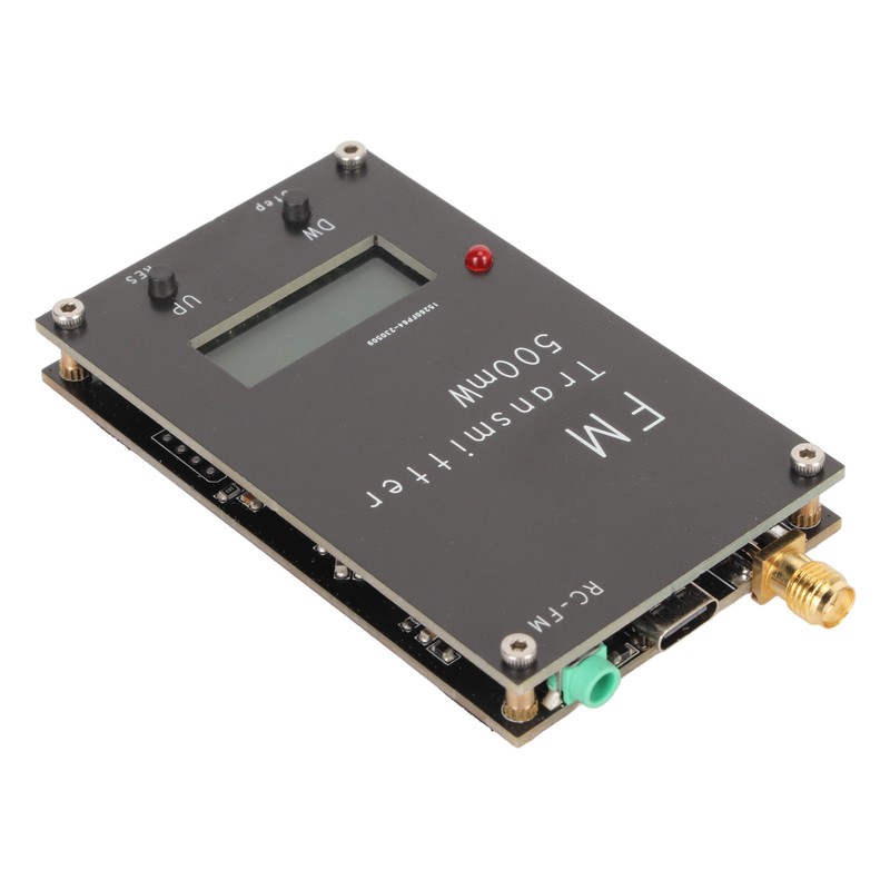 500mW FM Transmitter with LCD Screen 2000M 500mW 88‑108MHz FM