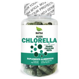 NATSA Chlorella 100 cápsulas, calidad Premium                                                                                                         