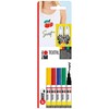 Marabu 0116000000080 - Textile Painter, Set of 5 Pens for