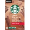 Starbucks Cinnamon Dolce Blonde Roast K Cup Pods 10 Count