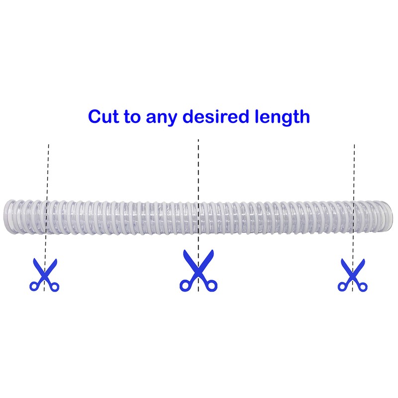 Sealproof 1.5" Pool Filter Pump Connection Hose for Above Ground