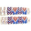 Long Live the USA Glossy Long Square Press On Nails
