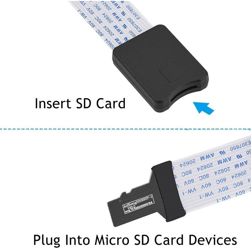 ASHATA Micro SD Ranura para Tarjeta de Memoria a TF