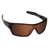 Alphax Dark Brown Polarized Replacement Lenses for Oakley Turbine Rotor