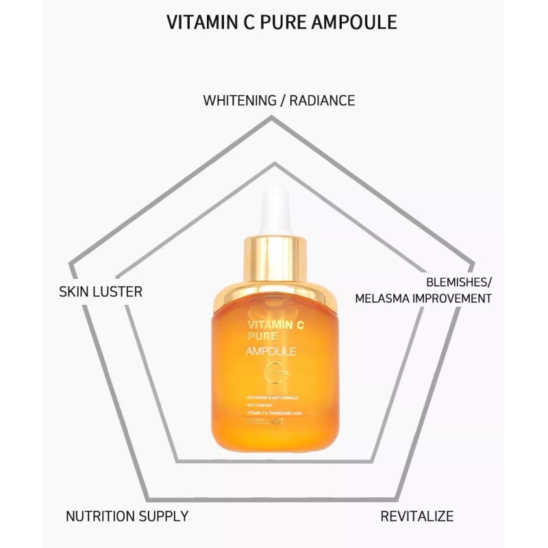 Bidameun Serum Suero Ampolleta Coreana/ Antiarrugas De Vitamina C_1pz