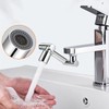 Universal Faucet Extender 1440 Degree Swivel Faucet Extender Sink Aerator