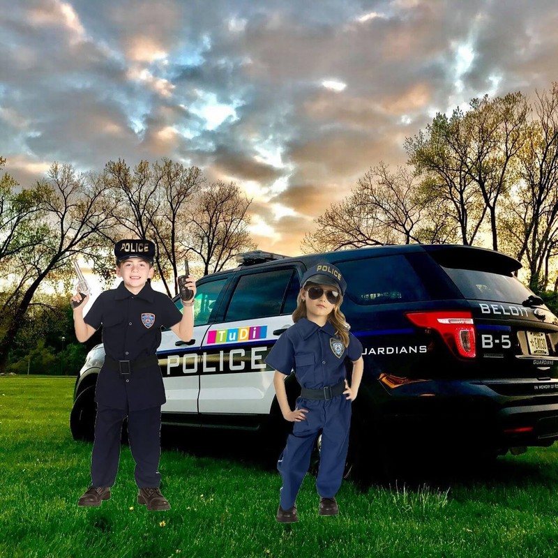 Disfraz de Policía - Uniforme Oficios - Disfraces de Policías