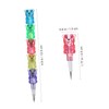 DOITOOL 3sets Bear Themed Stackable Pencils for Adorable Stationery for